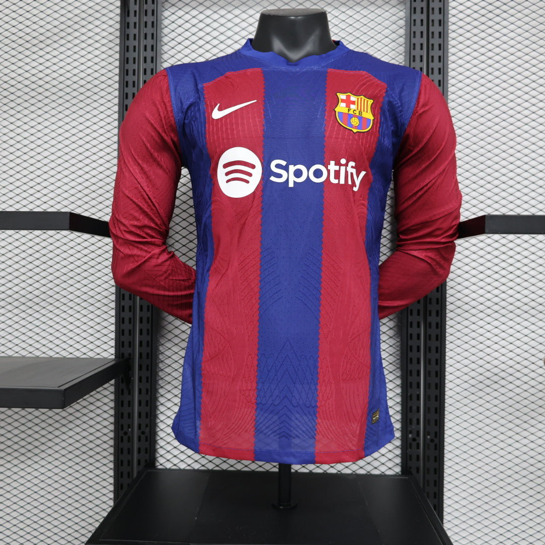 BARCELONA I 23/24 HOMBRE (MANGA LARGA) VERSIÓN JUGADOR