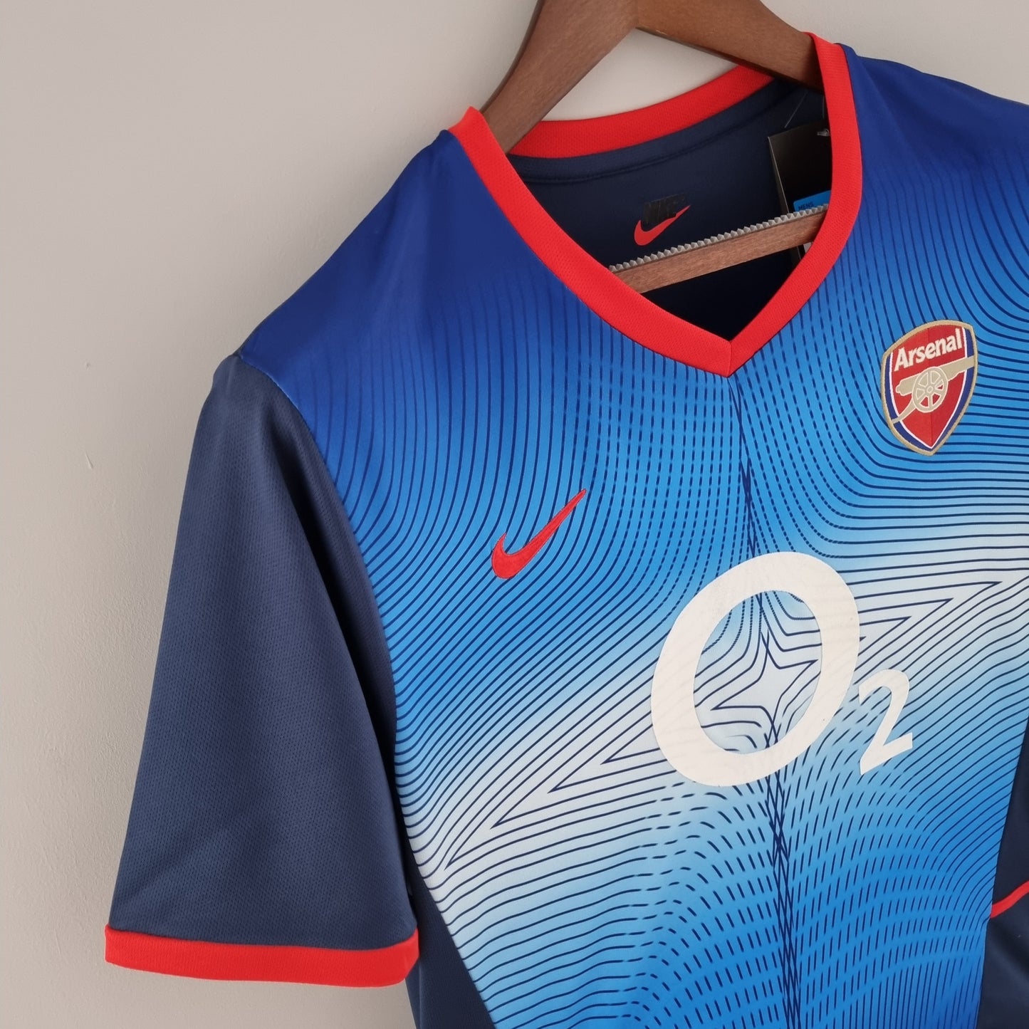 CAMISETA ARSENAL 02/04 II HOMBRE (RETRO)