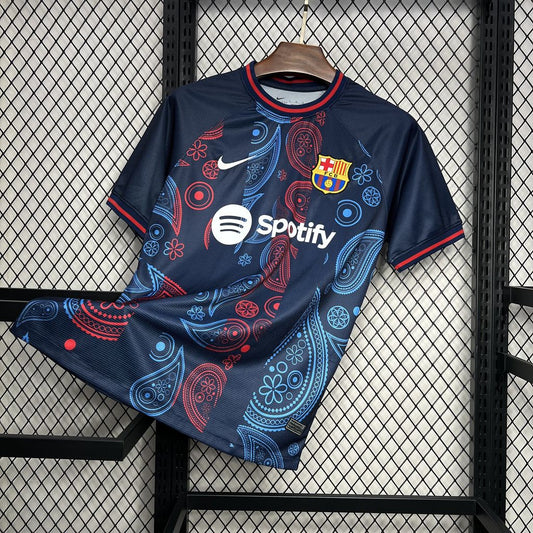 CAMISETA BARCELONA 24/25 EDICION ESPECIAL AZUL Y ROJA