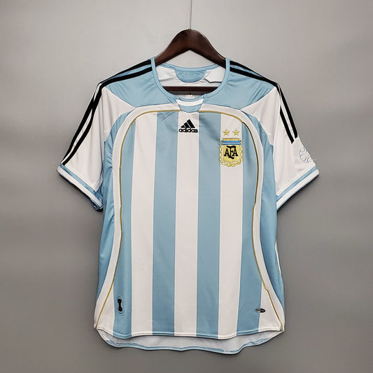 CAMISETA ARGENTINA I 06/07 HOMBRE (RETRO)