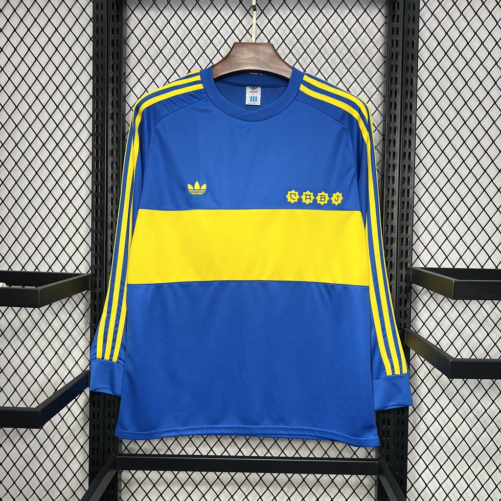 CAMISETA BOCA JUNIORS 1981 (MANGA LARGA)