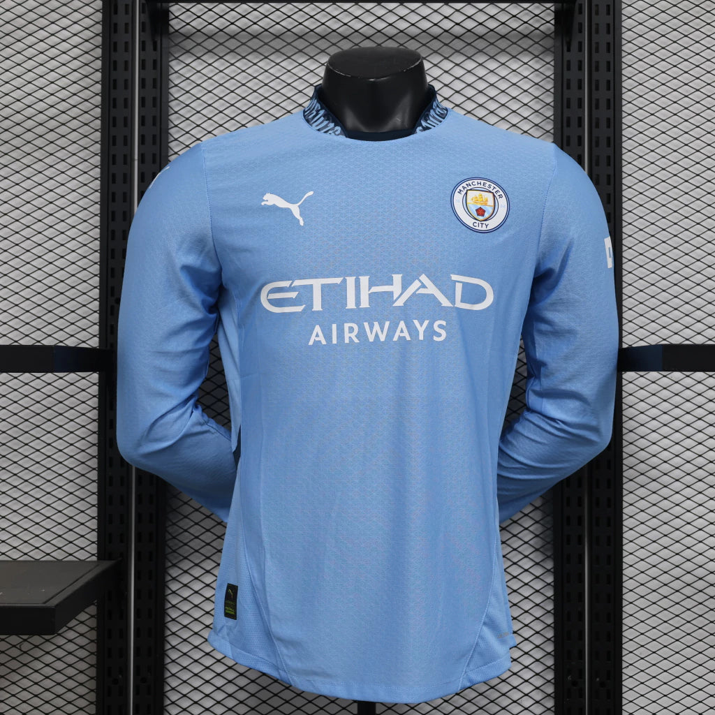 CAMISETA VERSIÓN JUGADOR MANGA LARGA MANCHESTER CITY I 24/25