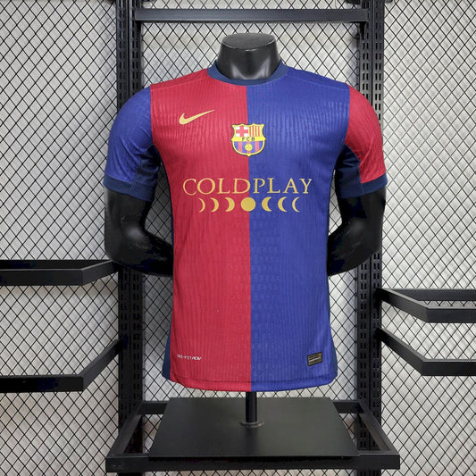 CAMISETA BARCELONA 24/25 (MANGA LARGA) VERSIÓN JUGADOR COLDPLAY