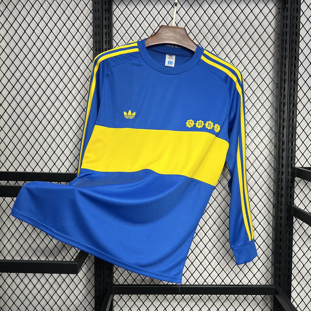 CAMISETA BOCA JUNIORS 1981 (MANGA LARGA)