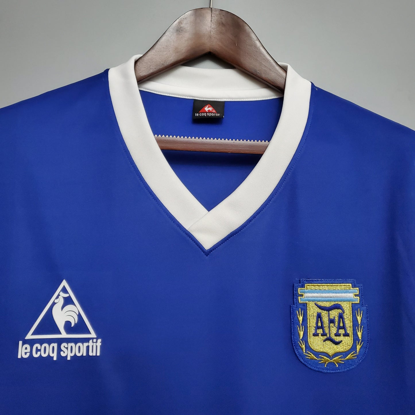 CAMISETA ARGENTINA II 86/87 HOMBRE (RETRO)