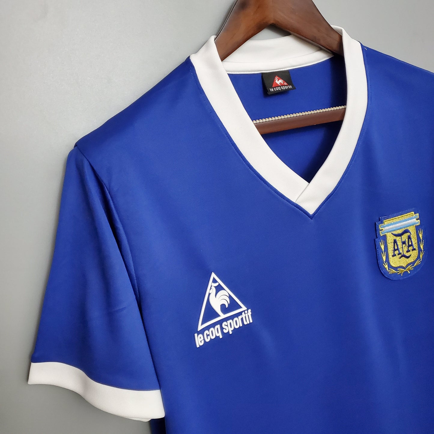 CAMISETA ARGENTINA II 86/87 HOMBRE (RETRO)