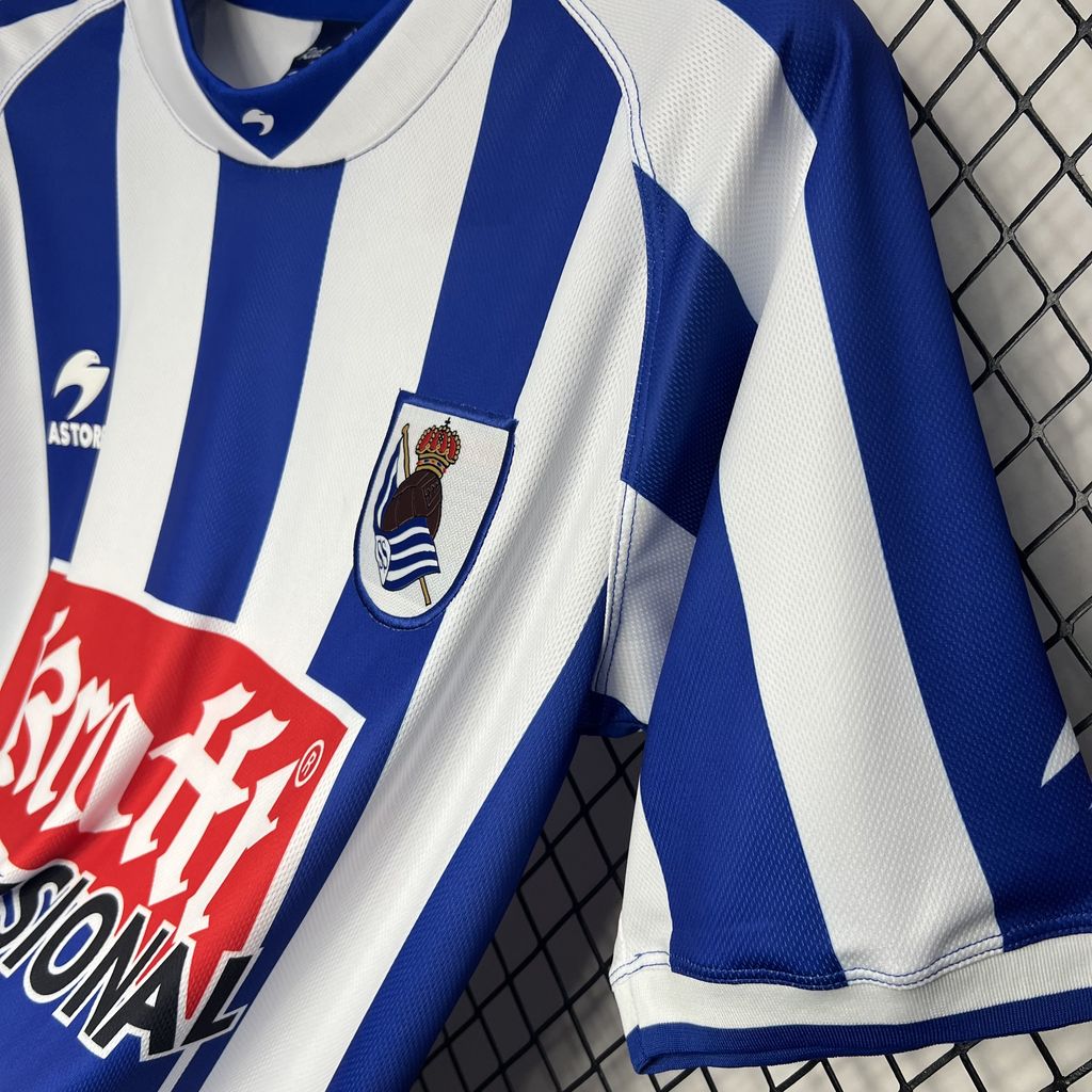 CAMISETA REAL SOCIEDAD 2002/03 (RETRO)