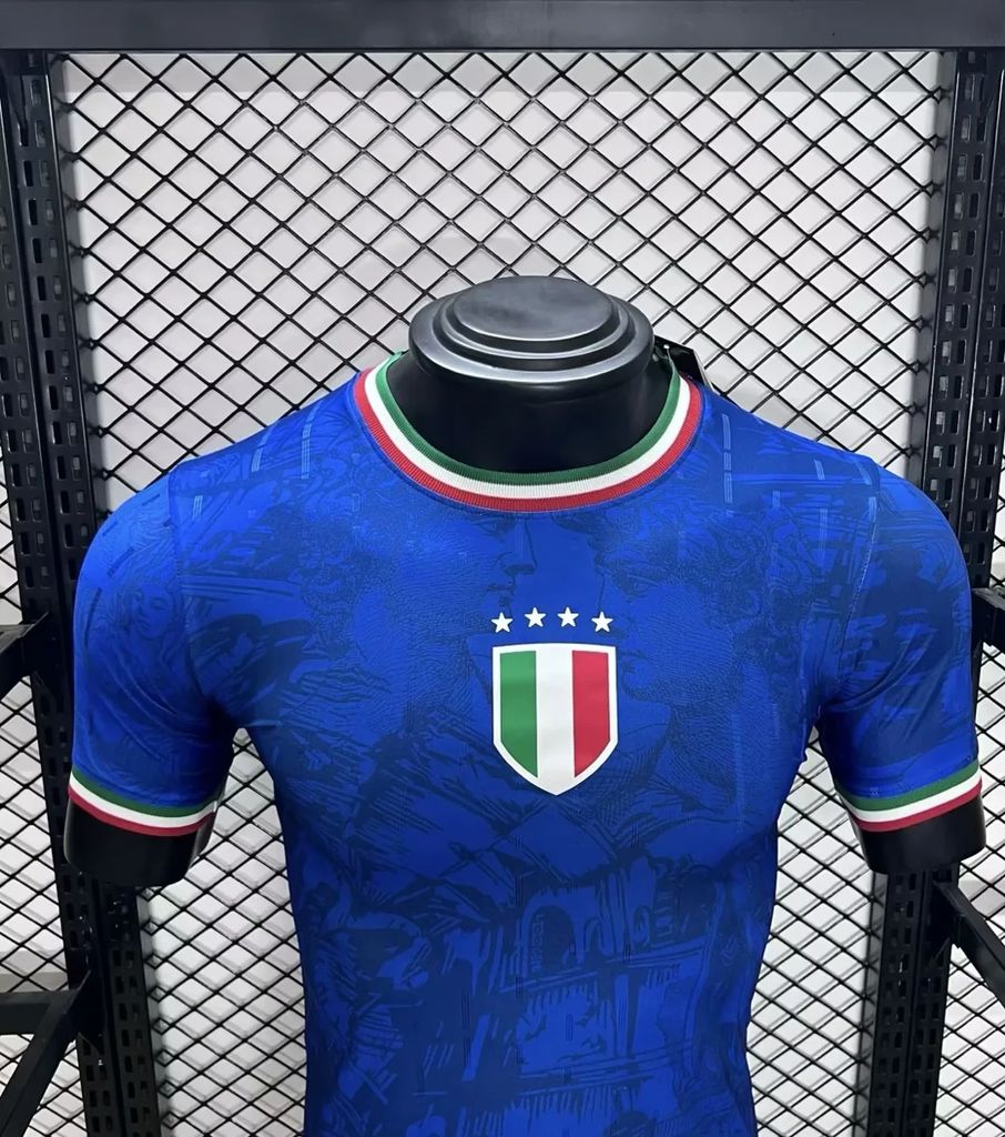 CAMISETA ITALIA 24/25 EDICIÓN BLUE (VERSIÓN JUGADOR)