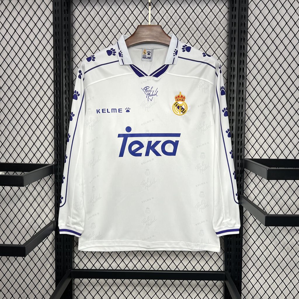 REAL MADRID I 94/96 MANGA LARGA RETRO