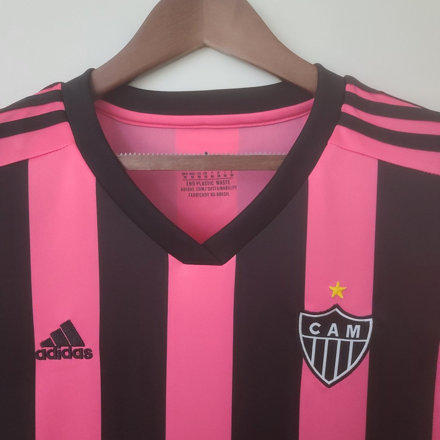 CAMISETA ATLETICO MINEIRO ROSA 23/24 MUJER