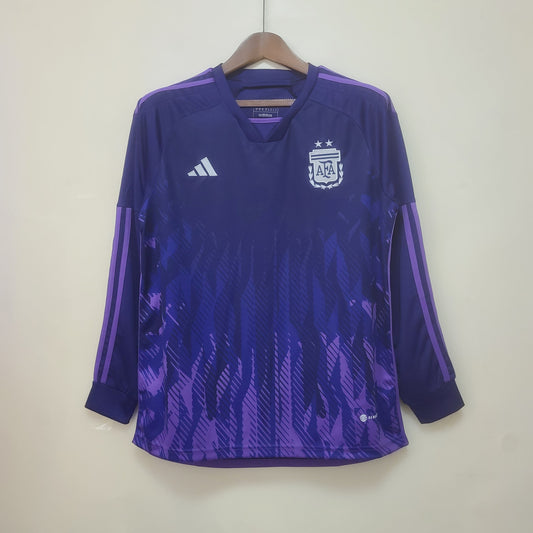 CAMISETA ARGENTINA MUNDIAL II  HOMBRE (MANGA LARGA)