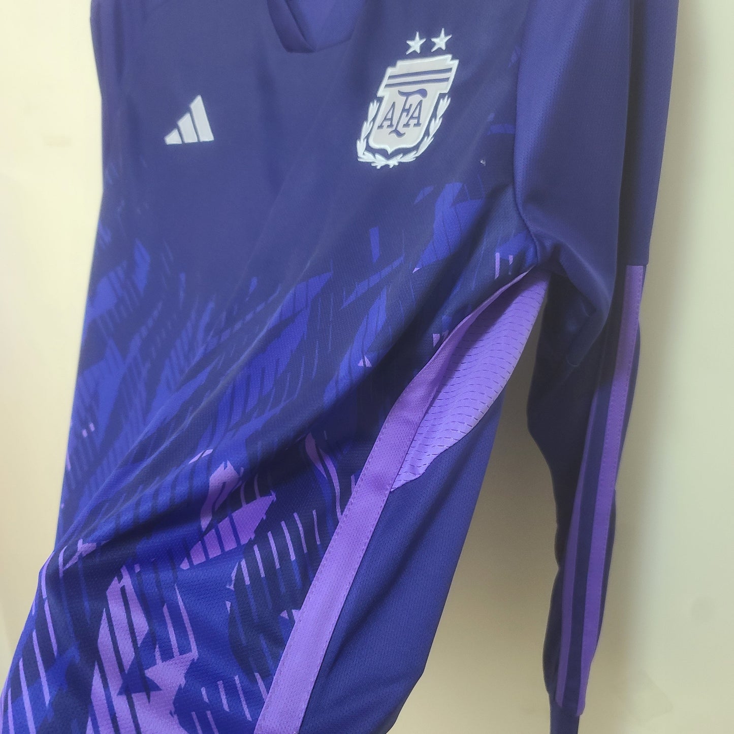 CAMISETA ARGENTINA MUNDIAL II  HOMBRE (MANGA LARGA)