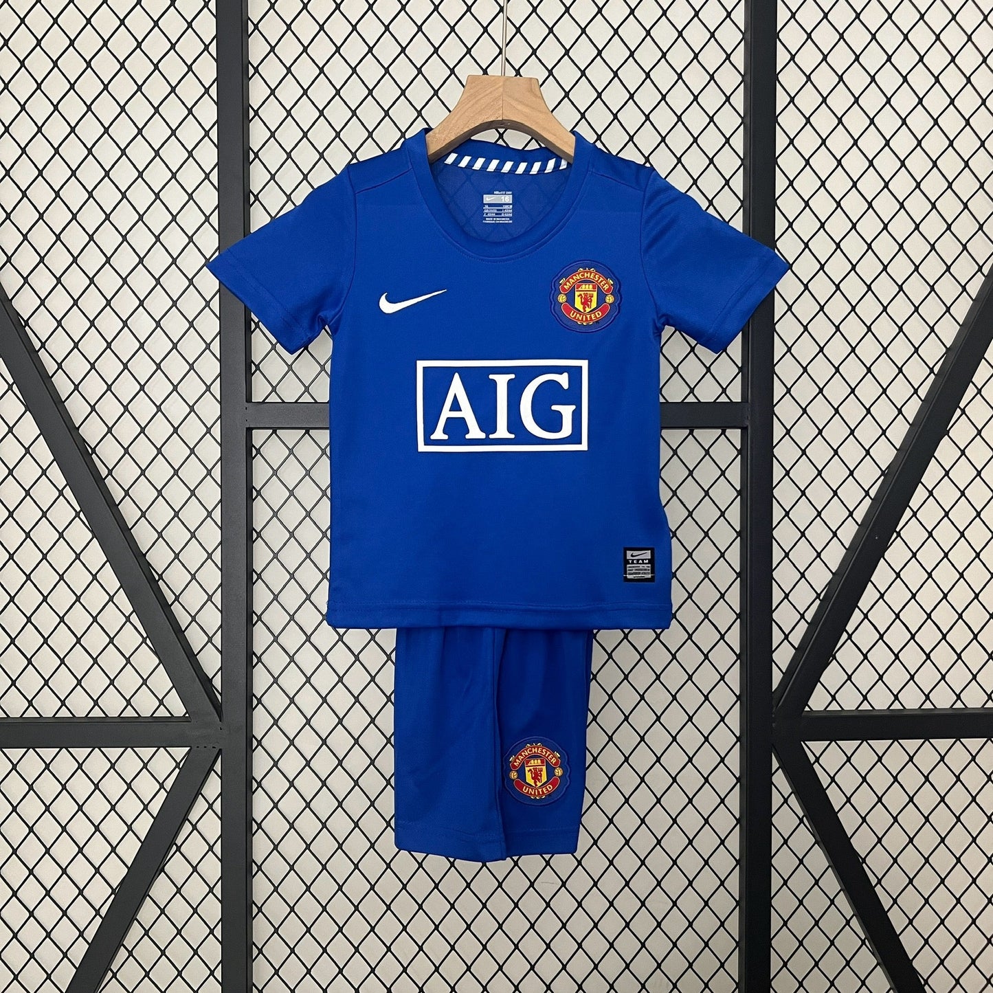 CAMISETA MANCHESTER UNITED III 08/09 CONJUNTO INFANTIL (RETRO)