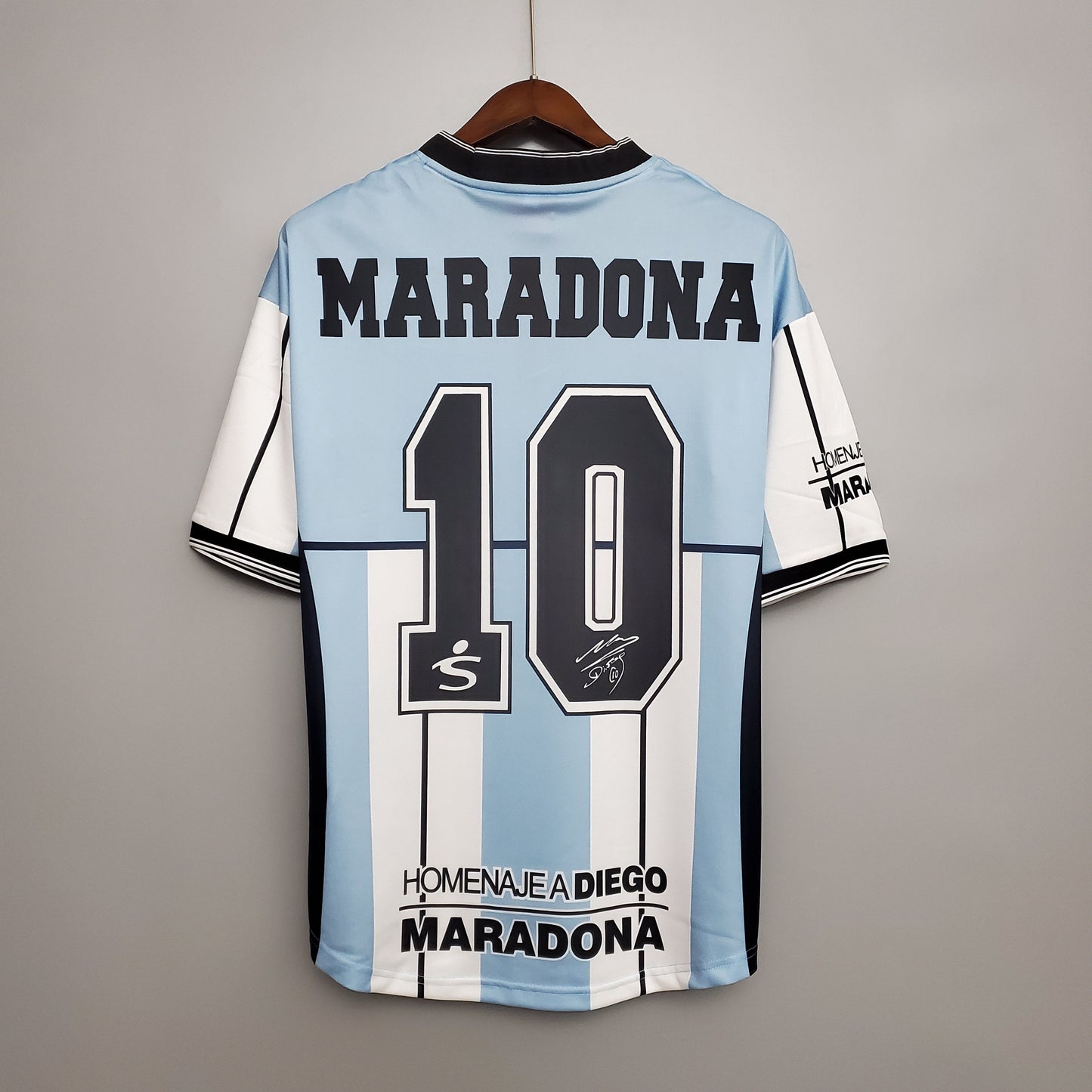 CAMISETA ARGENTINA EDICIÓN COMEMORATIVA I 2001 HOMBRE (RETRO)