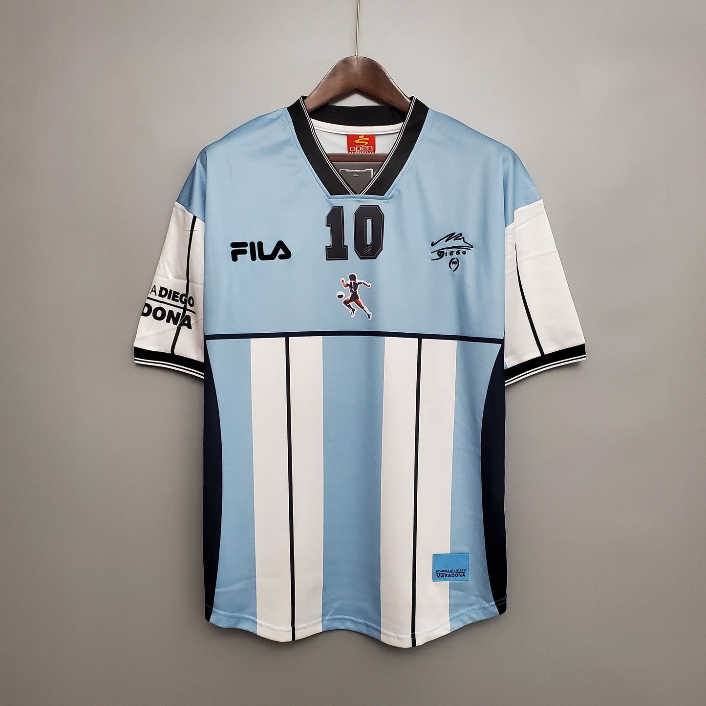 CAMISETA ARGENTINA EDICIÓN COMEMORATIVA I 2001 HOMBRE (RETRO)