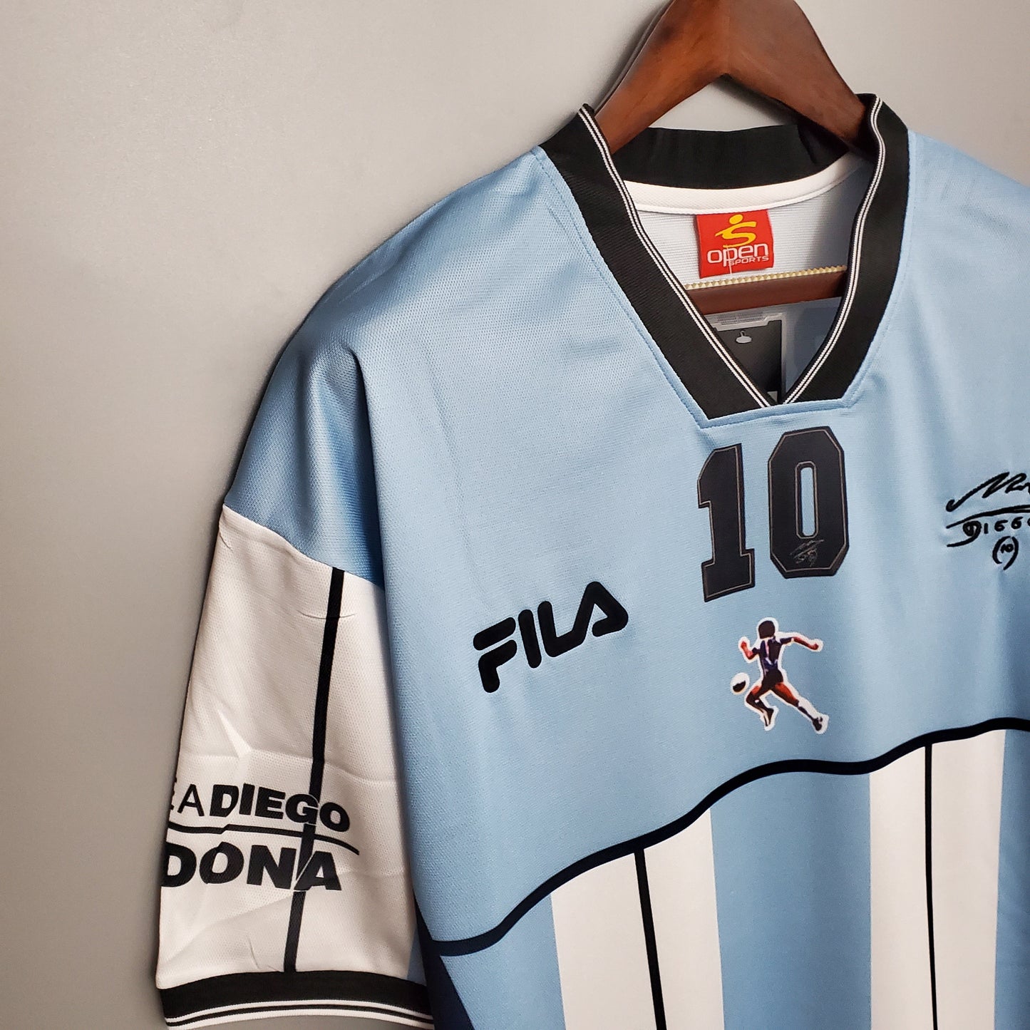 CAMISETA ARGENTINA EDICIÓN COMEMORATIVA I 2001 HOMBRE (RETRO)