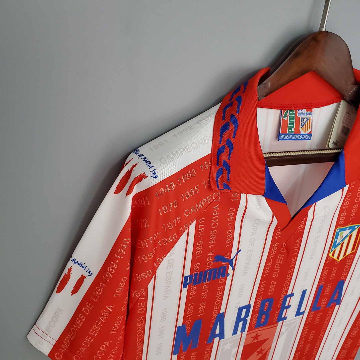 CAMISETA ATLÉTICO DE MADRID I 95/96 HOMBRE (RETRO)