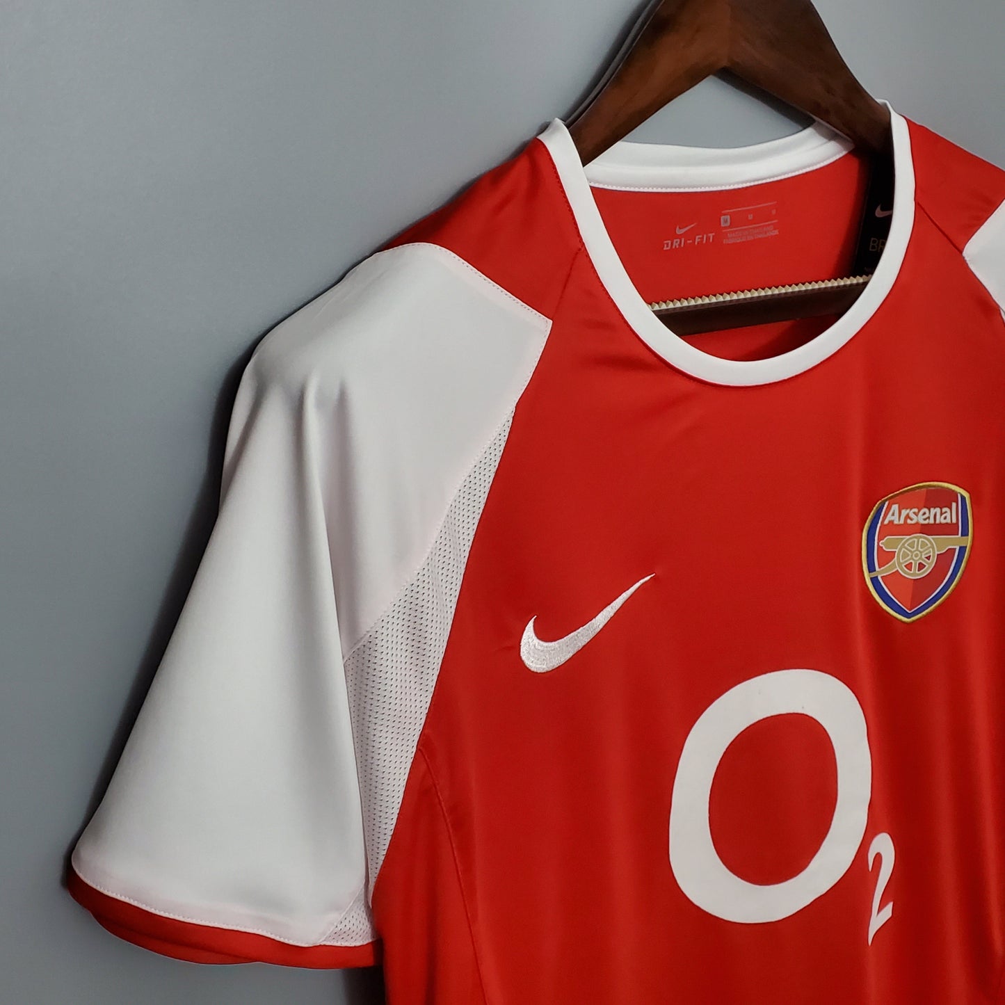 CAMISETA ARSENAL 02/04 I HOMBRE (RETRO)