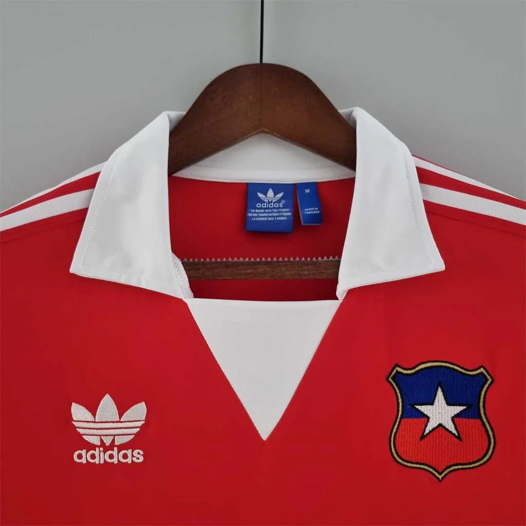 CAMISETA CHILE 1982 (RETRO) MANGA LARGA