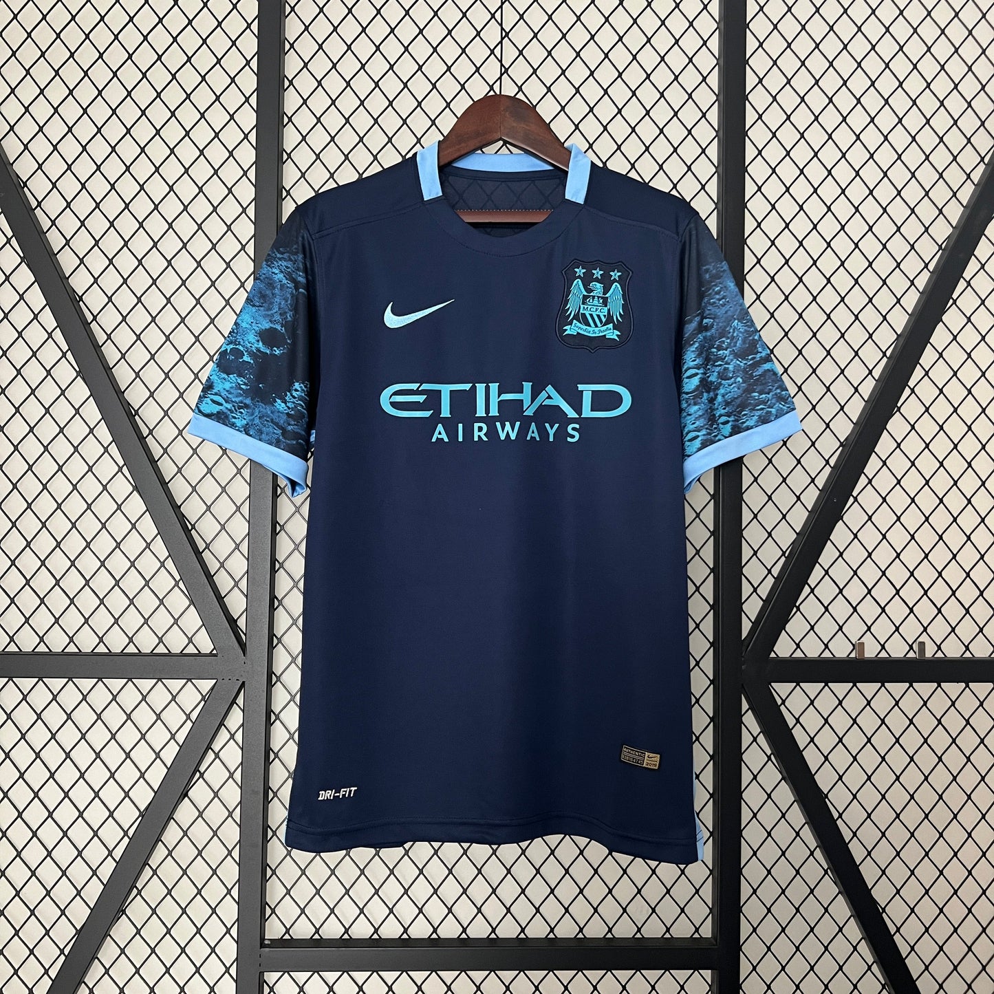 CAMISETA MANCHESTER CITY II 15/16 HOMBRE (RETRO)