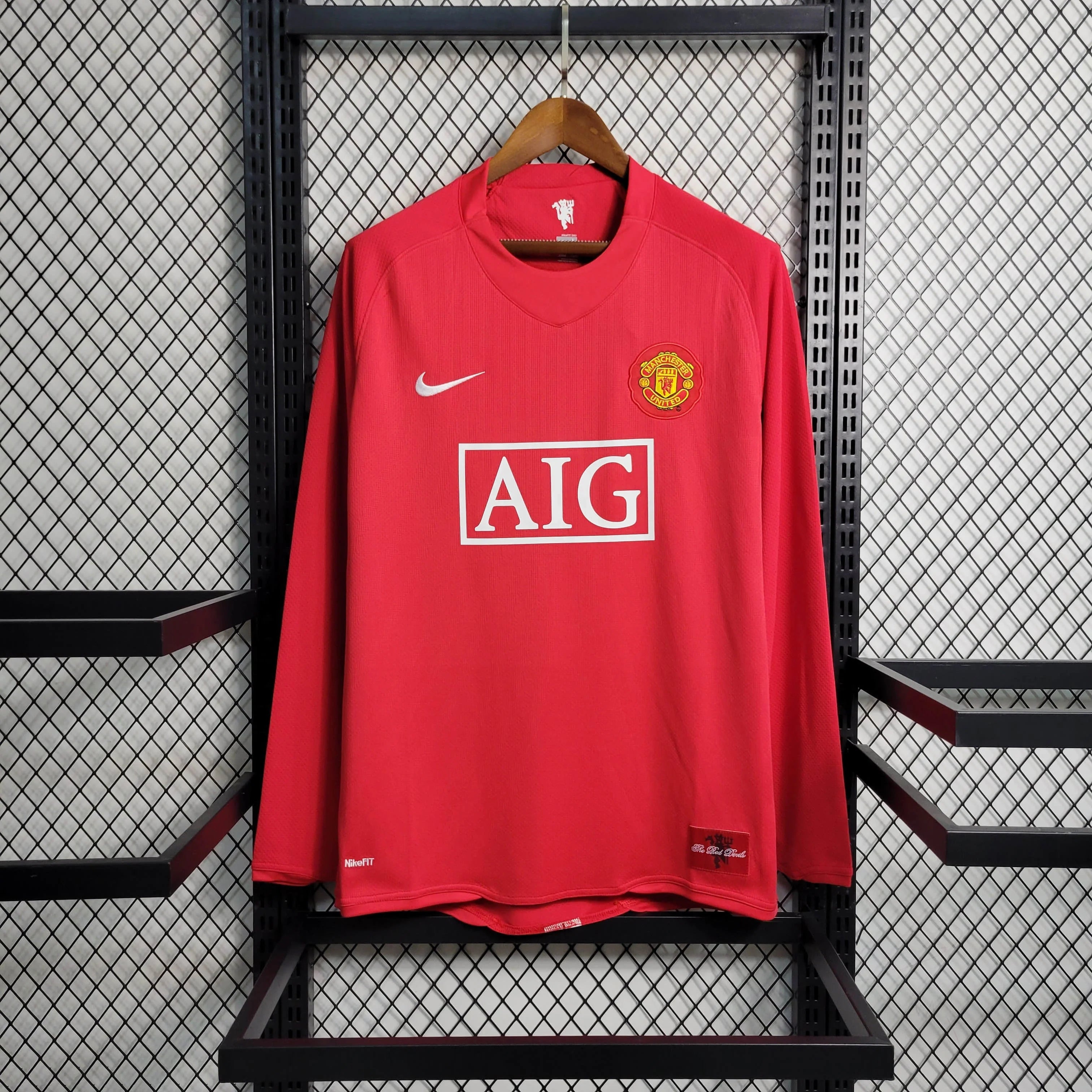 MANCHESTER UNITED I 07/08 HOMBRE (RETRO) MANGA LARGA