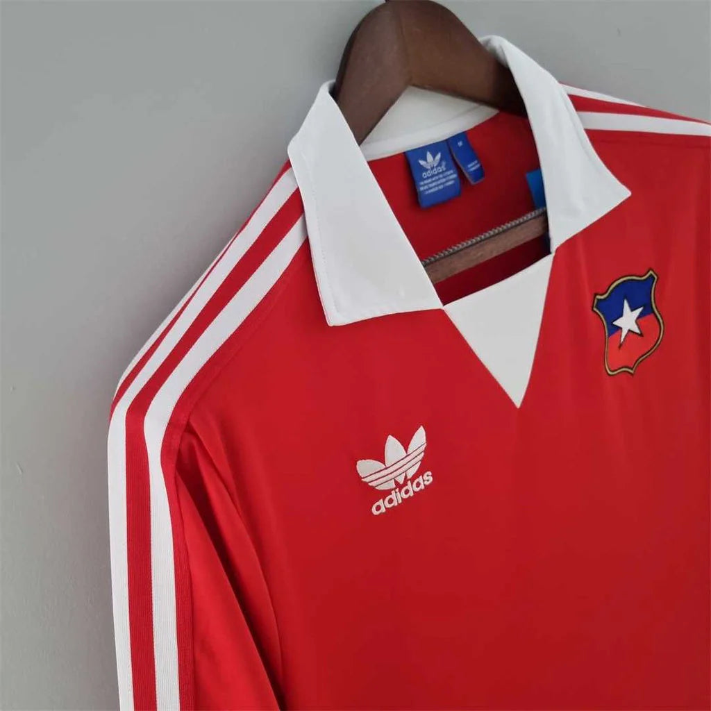 CAMISETA CHILE 1982 (RETRO) MANGA LARGA