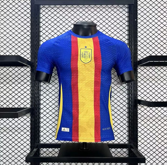 CAMISETA ESPAÑA CALENTAMIENTO EURO 2024 HOMBRE (VERSIÓN JUGADOR)