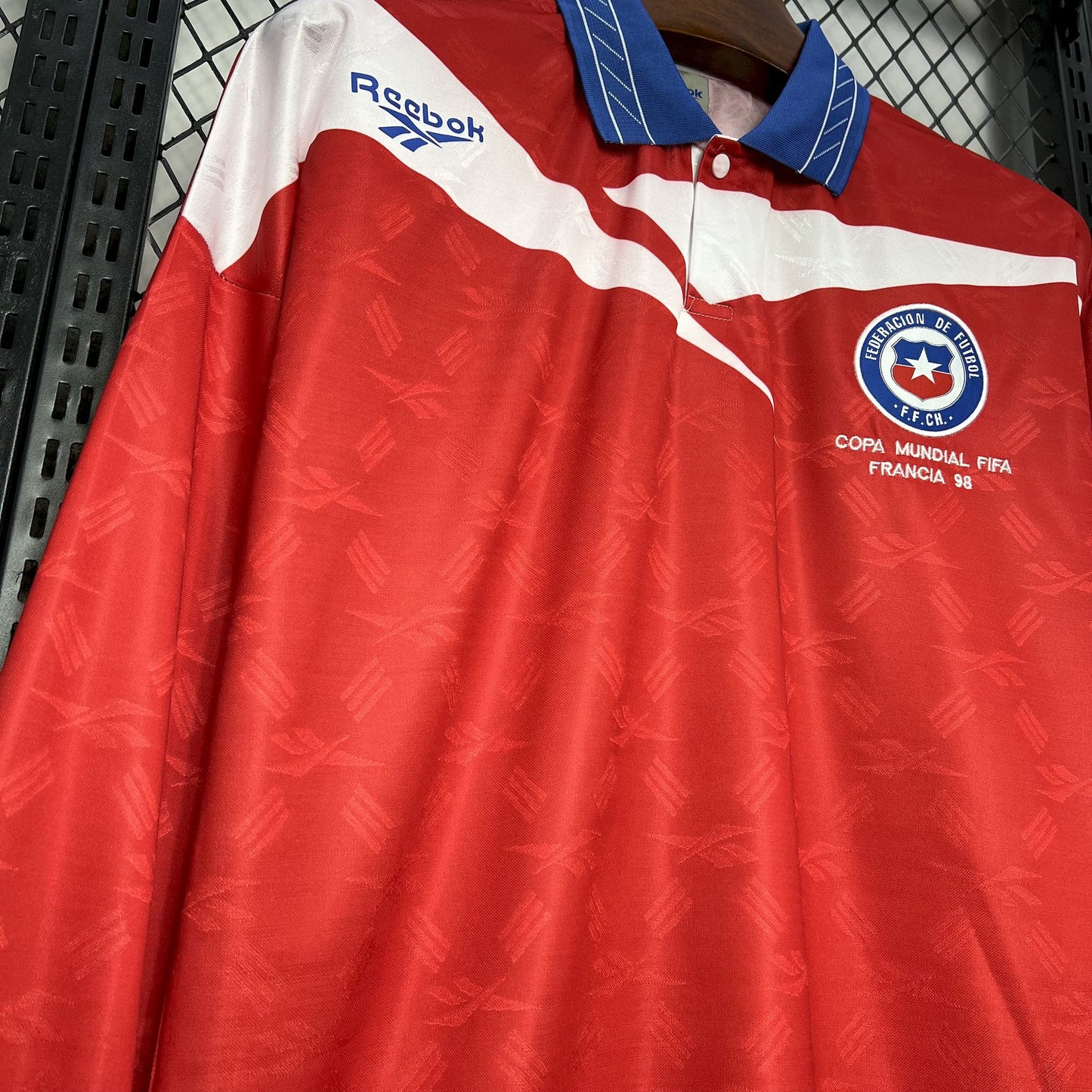 CAMISETA CHILE 1998 (RETRO) MANGA LARGA