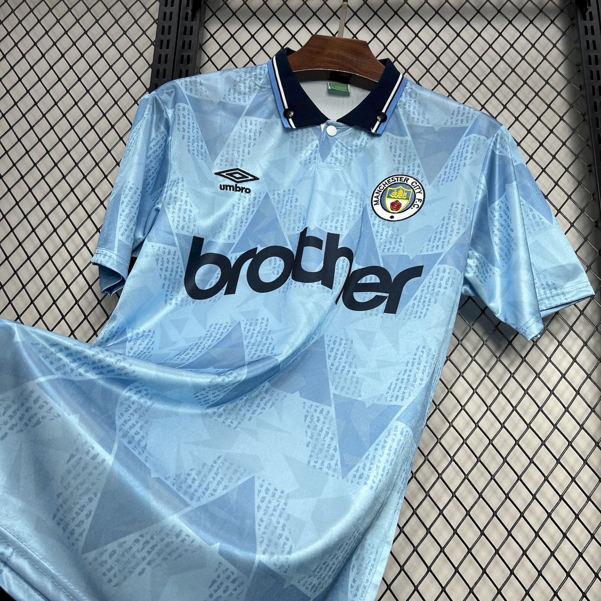 CAMISETA MANCHESTER CITY RETRO 1989/91 LOCAL