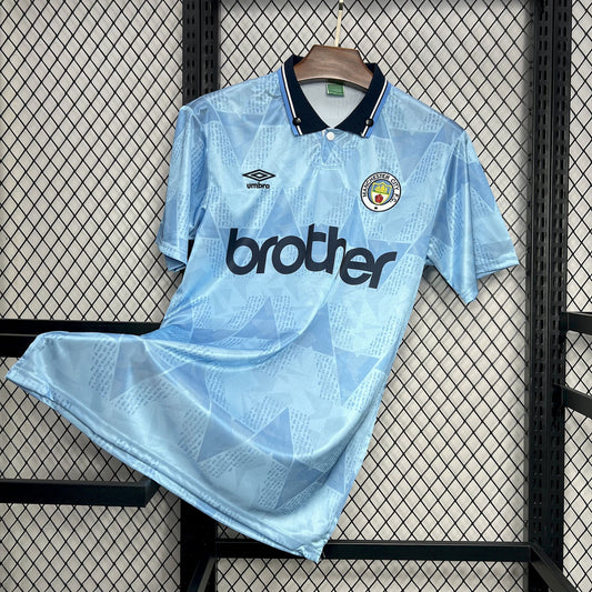 CAMISETA MANCHESTER CITY RETRO 1989/91 LOCAL