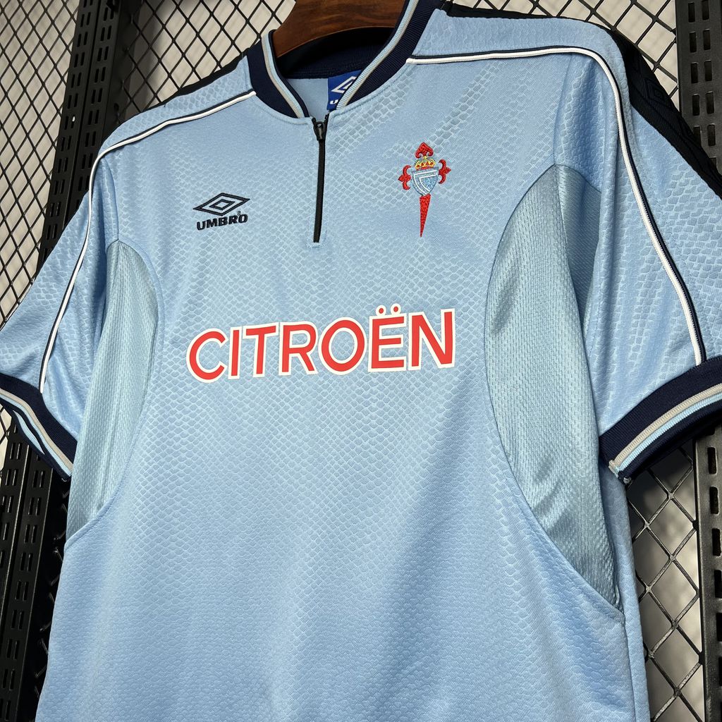 CAMISETA CELTA DE VIGO 1999/00 HOMBRE (RETRO)