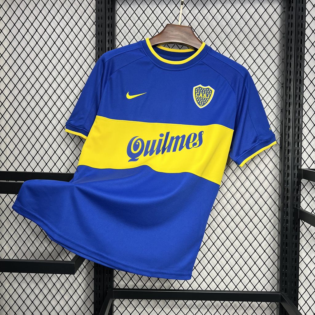 CAMISETA BOCA JUNIORS 2000/01 RETRO