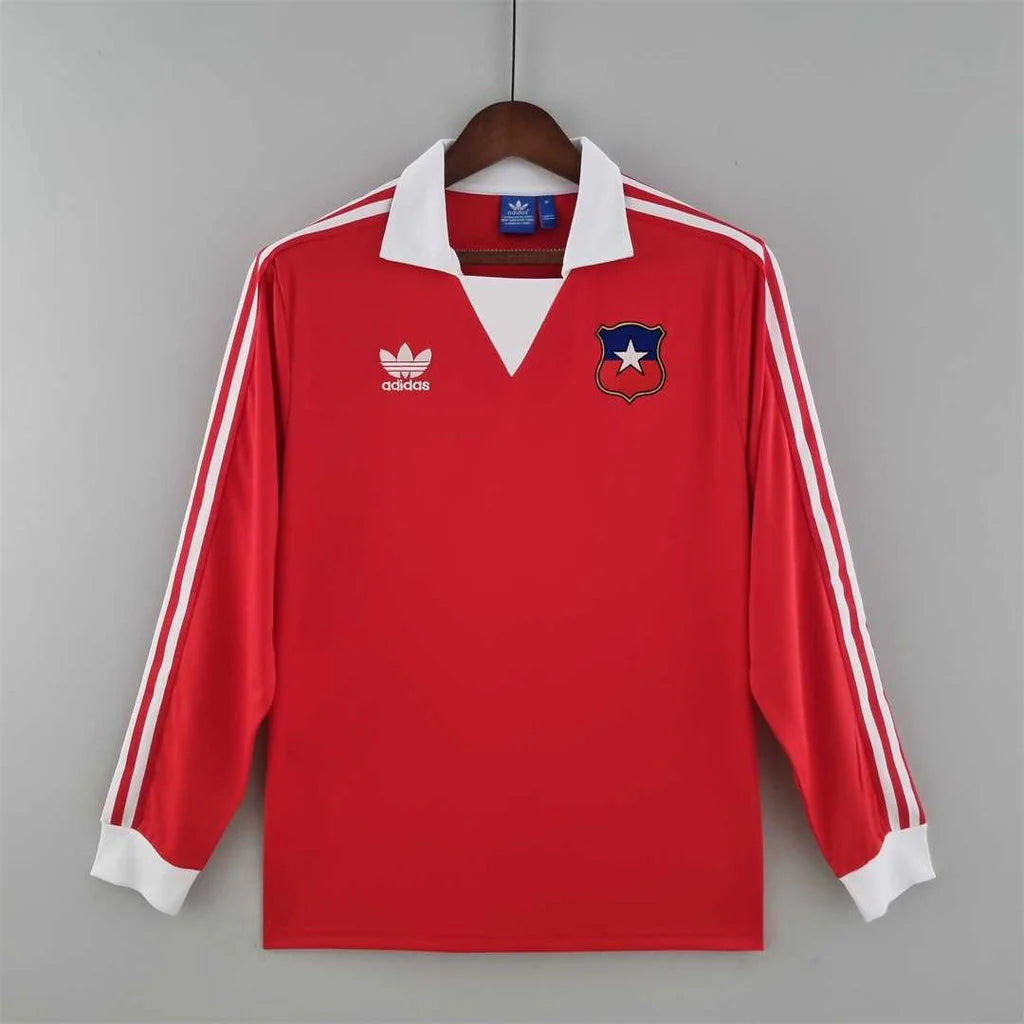 CAMISETA CHILE 1982 (RETRO) MANGA LARGA