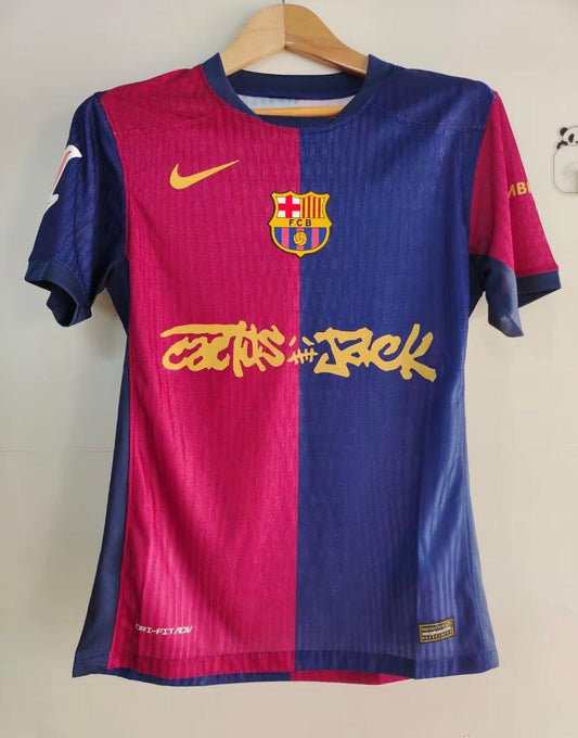 CAMISETA BARCELONA TRAVIS SCOTT 24/25 MUJER