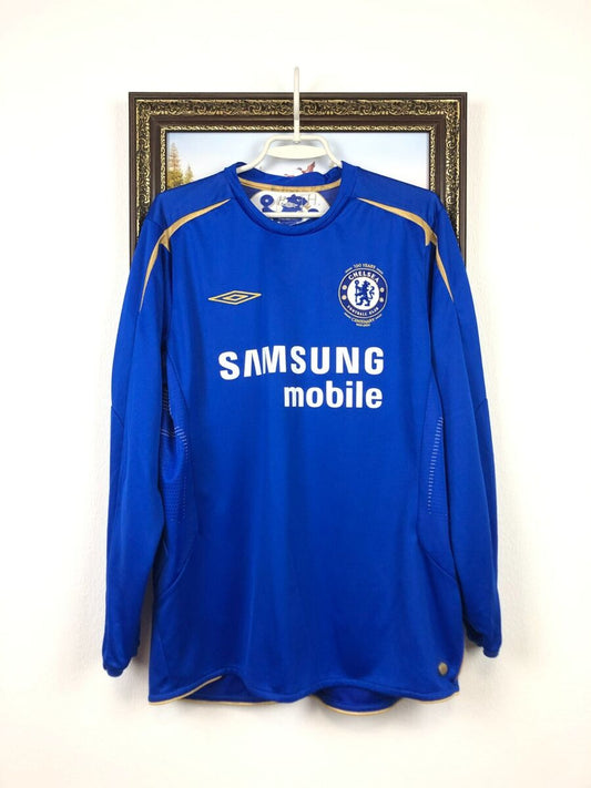 CAMISETA CHELSEA I 05/06 HOMBRE RETRO MANGA LARGA